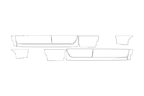 Rocker Panel Kit | CHEVROLET SILVERADO 1500 RST 2023