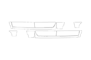 Rocker Panel Kit | CHEVROLET SILVERADO 1500 LT TRAIL BOSS 2024