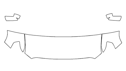 Partial Hood Fender & Mirror Kit | GMC SIERRA 1500 2023