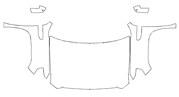 Full Hood & Fender + Mirror Kit | GMC SIERRA 1500 2025