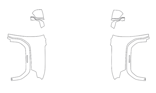 Full Fender and Mirror Kit | GMC 1500EV DENALI 2026