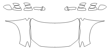 Full Hood Fender and Mirror Kit | HONDA PASSPORT 2022