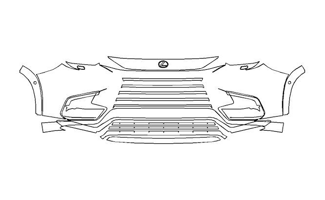 Bumper Kit | LEXUS TX350 | TX500h F-Sport 2025