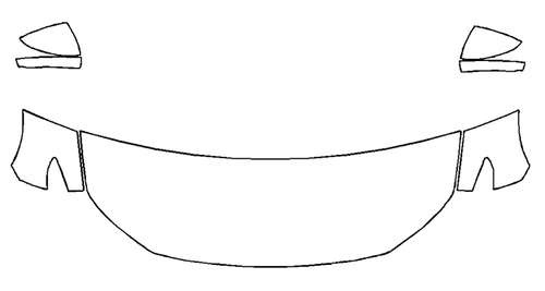 Partial Hood Fender and Mirror Kit | MAZDA MAZDA3 HATCHBACK 2025