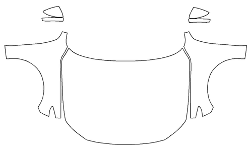 Full Hood Fender and Mirror Kit | MAZDA MAZDA3 HATCHBACK 2025