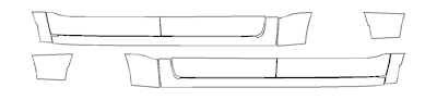 Rocker Panel PPF Kit | RAM 1500 SPORT 2025