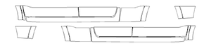 Rocker Panel PPF Kit | RAM 1500 LARAMIE 2023