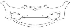 Front Bumper Kit | TESLA MODEL X 2024