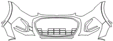 Load image into Gallery viewer, Bumper Kit | AUDI Q5 BASE 2023