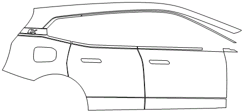 Right Side Kit | BMW iX SHADOWLINE 2024