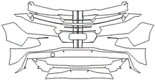 Load image into Gallery viewer, Rear Bumper Kit | CHEVROLET CORVETTE STINGRAY CONVERTIBLE 2024