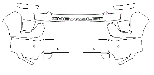 Bumper Kit | Chevrolet Silverado 2500HD LTZ 2023