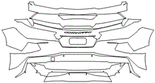 Load image into Gallery viewer, Rear Bumper Kit | CHEVROLET CORVETTE STINGRAY CONVERTIBLE 2024