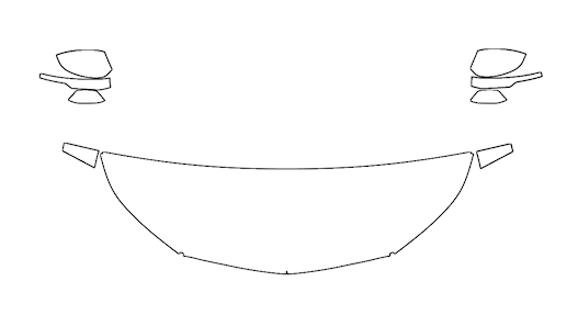 Partial Full Hood Fender &  Mirror Kit | ACURA ADX YYY 2025
