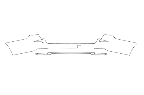 Rear Bumper PPF Kit | CHEVROLET TAHOE 2025