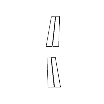 B-Pillar PPF Kit | CHEVROLET TRAVERSE 2024