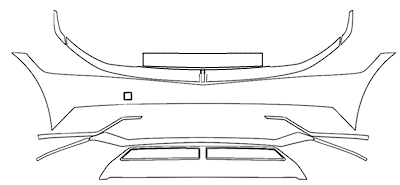 Bumper PPF Kit | HYUNDAI IONIQ 5 2022