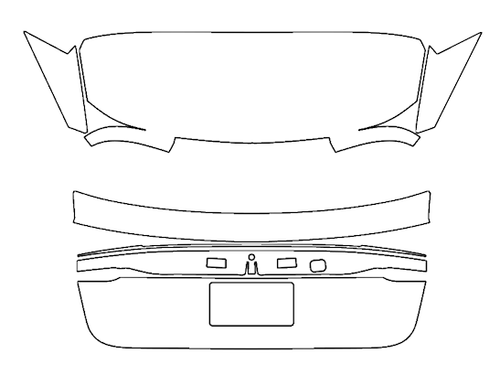 Rear Hatch PPF Kit | LINCOLN NAUTILUS 2024