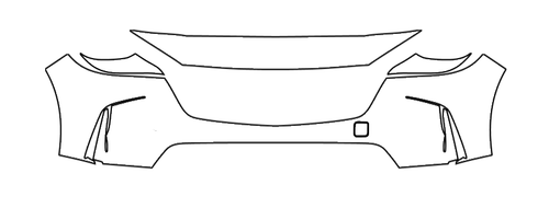 Front Bumper PPF Kit | MAZDA CX-90 2024