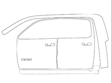 Load image into Gallery viewer, Left Side Cab PPF Kit | RAM 1500 SPORT 2025 