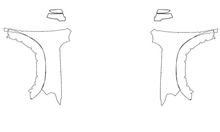 Load image into Gallery viewer, Full Fender and Mirror PPF Kit | RAM 1500 SPORT 2025