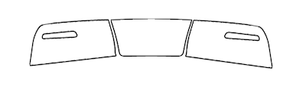 Rear Bumper PPF Kit | RIVIAN R1S 2022