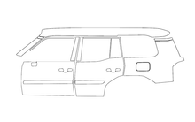 Load image into Gallery viewer, Left Side  PPF Kit | TOYOTA LAND CRUISER 2025