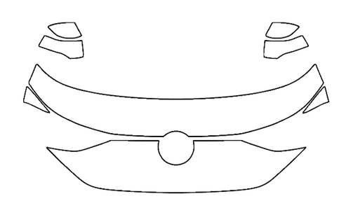 Partial Hood Fender and Mirror PPF Kit  | VOLKSWAGEN ID.BUZZ 2025