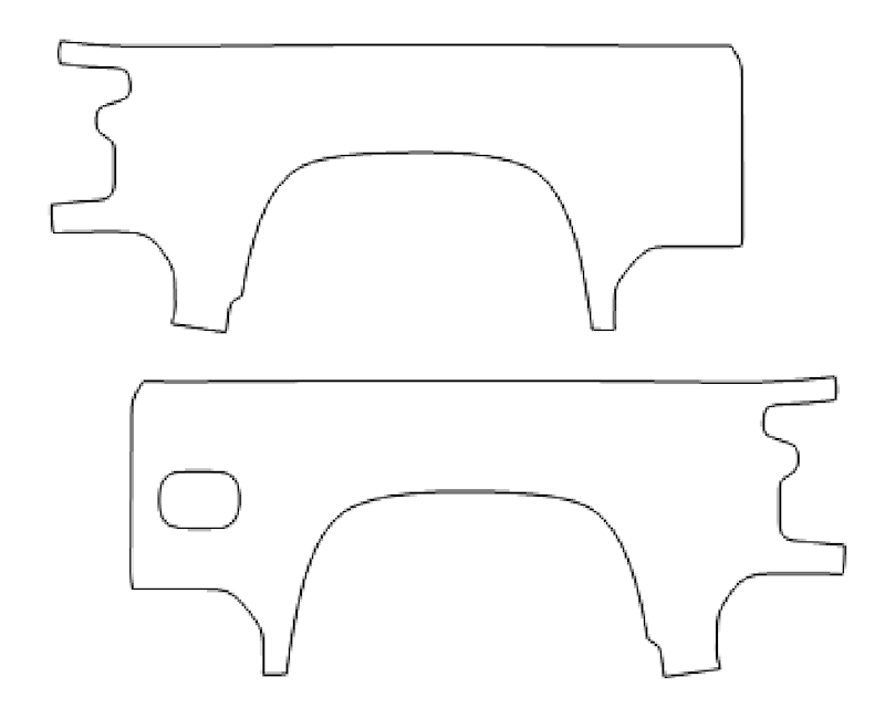 Outer Bed Panel PPF Kit | CHEVROLET SILVERADO 3500HD LT 2024