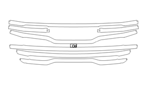 Grille Kit | GMC SIERRA 1500 2023