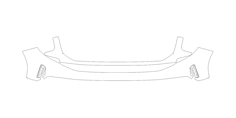 Upper Bumper Kit | GMC SIERRA 1500 2023