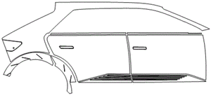 Right Side PPF Kit | HYUNDAI IONIQ 5 2024