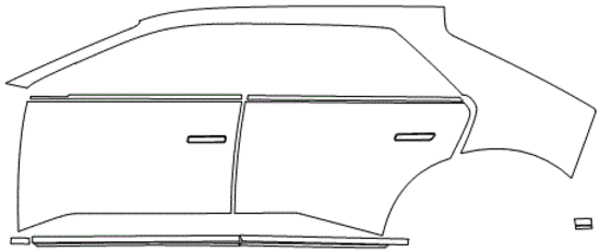 Left Side PPF Kit | HYUNDAI IONIQ 5 2023