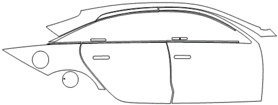 Right Side PPF Kit | HYUNDAI IONIQ 6 2024