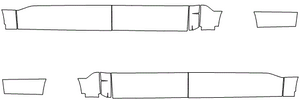 Rocker Panel Kit | FORD F-150 XLT 2023