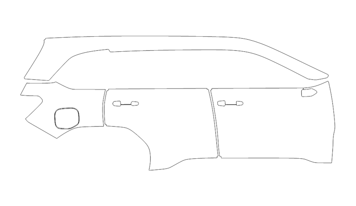 Right Side  PPF Kit | SUBARU FORESTER 2025