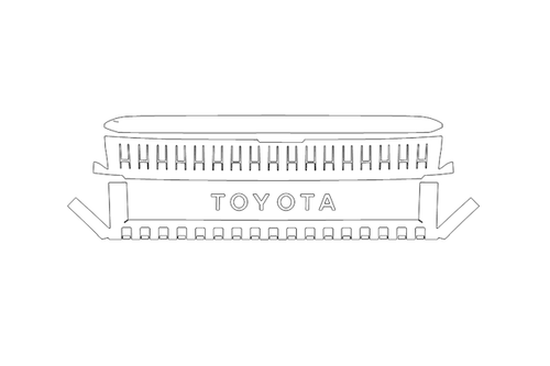 Grille PPF Kit | TOYOTA LAND CRUISER 2025