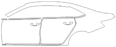 Left Side PPF Kit | VOLKSWAGEN JETTA GLI 2024