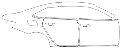 Right Side PPF Kit | VOLKSWAGEN JETTA 2024