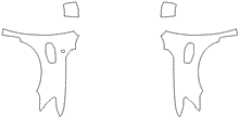Load image into Gallery viewer, Full Fender and Mirror Kit | NISSAN TITAN S 2021