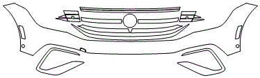 Bumper Kit | VOLKSWAGEN TIGUAN COMFORTLINE 2024