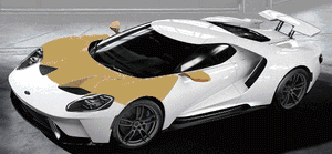 Full Hood & Fender + Mirror Kit | FORD GT 2017