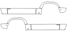 Load image into Gallery viewer, Rocker Panel Kit | LAND ROVER DEFENDER 90 X 2022