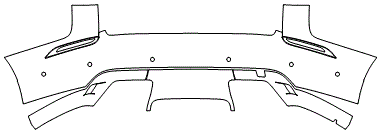 Rear Bumper Kit | LAND ROVER VELAR SV AUTOBIOGRPAHY DYNAMIC 2020