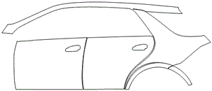 Left Side Kit | MERCEDES BENZ GLE SUV AMG GLE63 2017