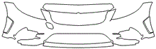 Load image into Gallery viewer, Bumper Kit | MERCEDES BENZ C-CLASS C300 AMG LINE SEDAN 2021