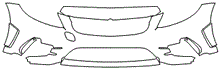 Load image into Gallery viewer, Bumper Kit | MERCEDES BENZ C-CLASS AMG C43 SEDAN 2020
