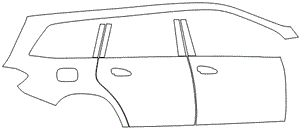 Right Side Kit | MERCEDES BENZ GLS SUV 450 2017