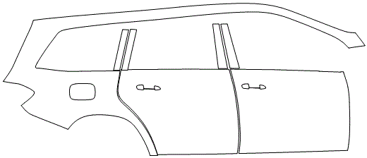 Right Side Kit | MERCEDES BENZ GLS SUV 450 2017