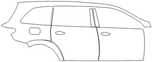 Right Side Kit | MERCEDES BENZ GLS SUV 580 2020